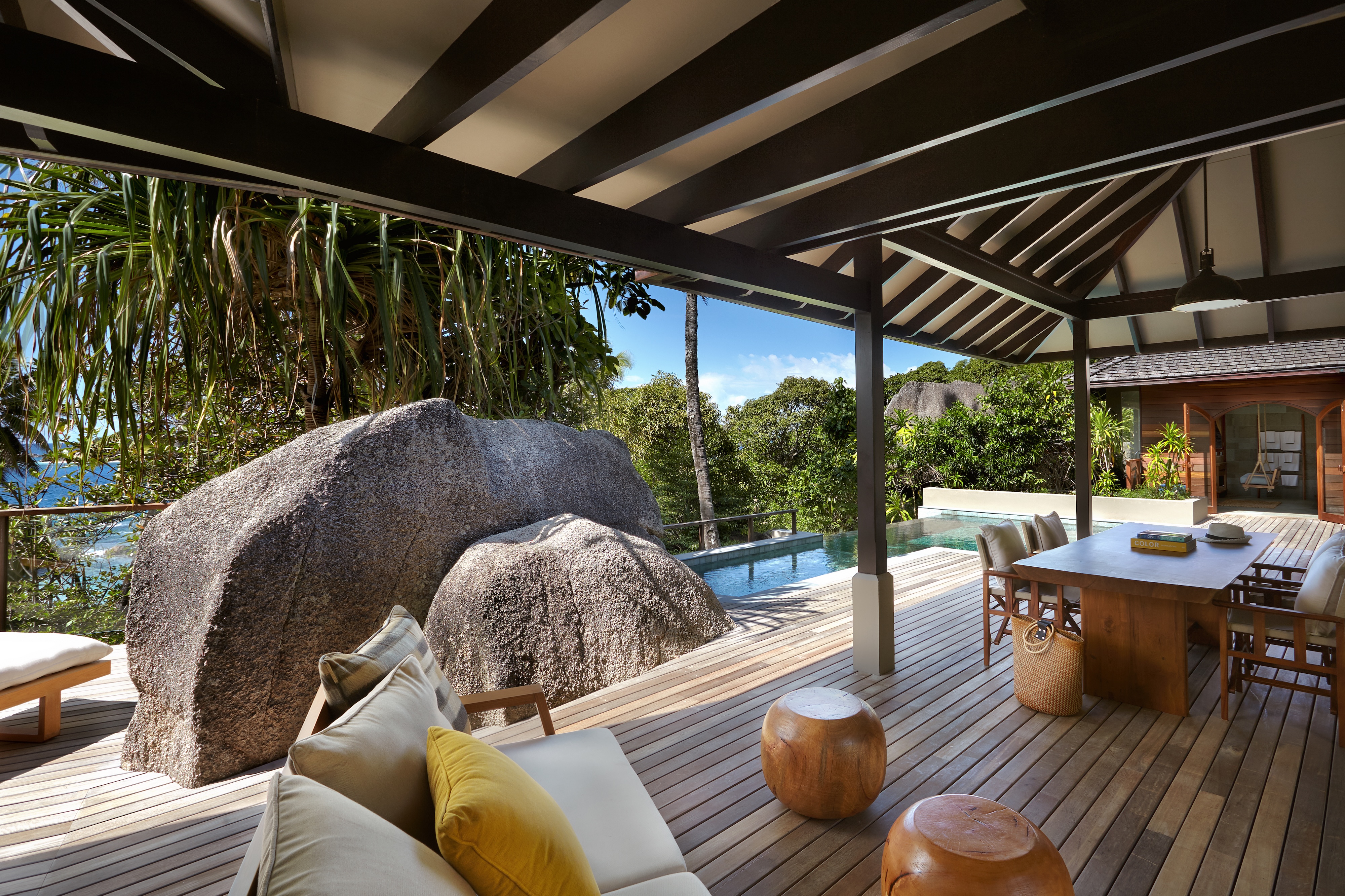 HDHotelSeychellenSix Senses Zil PasyonTwo Bedroom Pool Villa deck