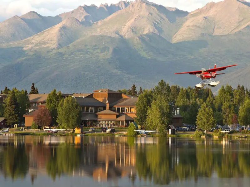 HotelAlaskaAnchorageThe LakefrontWasserflugzeug
