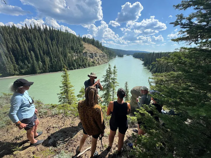 AlbertaBlick auf den Athabasca River