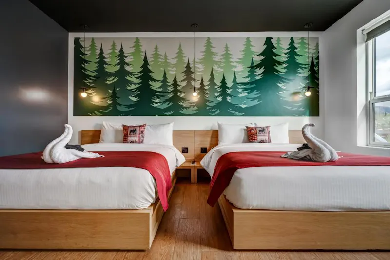 HotelYukonRaven Inn WhitehorseZimmerbeispiel 1