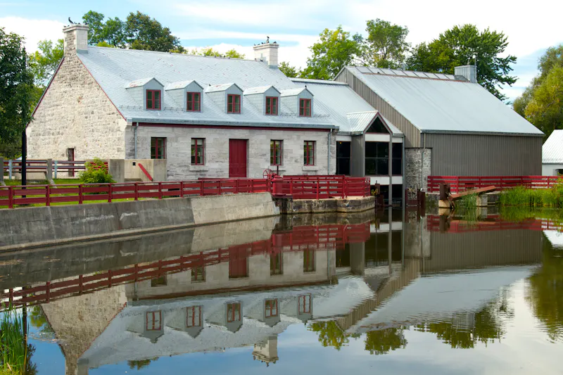 Ile des Moulins Historic Site, Terrebonne, Lanaudière Region