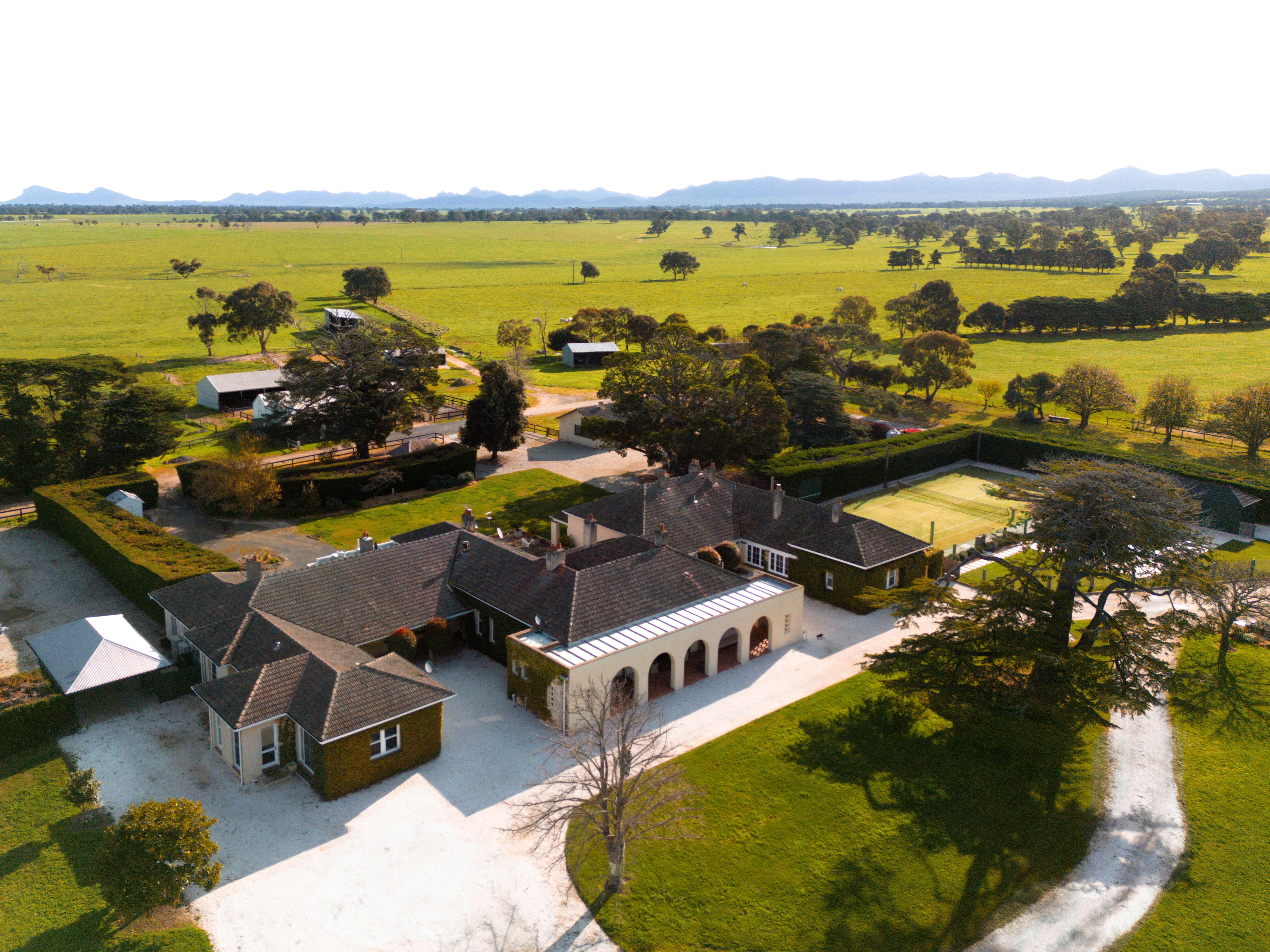 HDHotelAustralienVictoriaMount William StationAerial View MWS 51