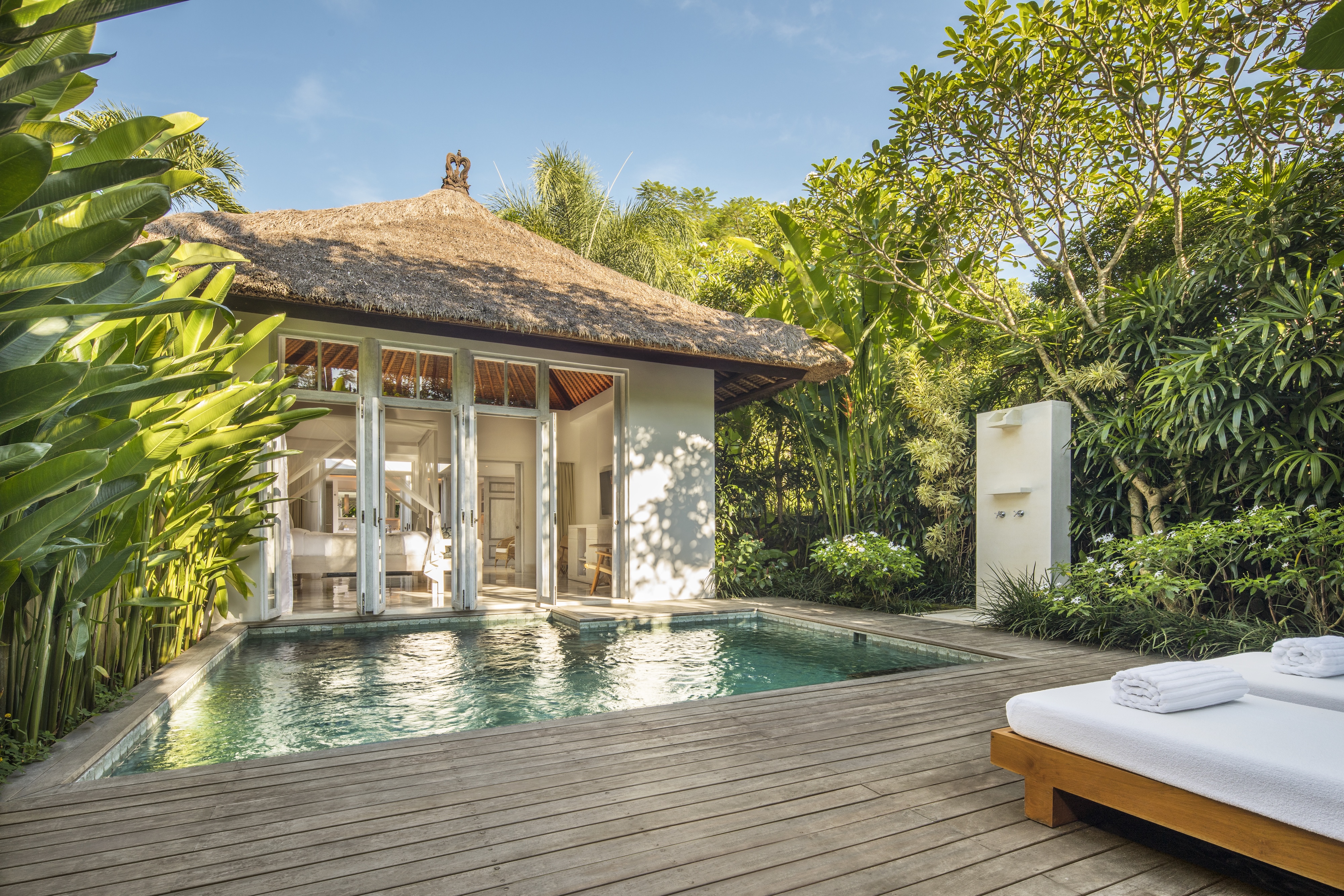 HDHotelIndonesienBaliCOMO Uma UbudGarden Pool Villa pool view