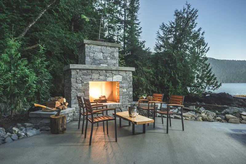 HotelBritish ColumbiaPort RenfrewSeaside CottagesFirepit YPRWI activity 001