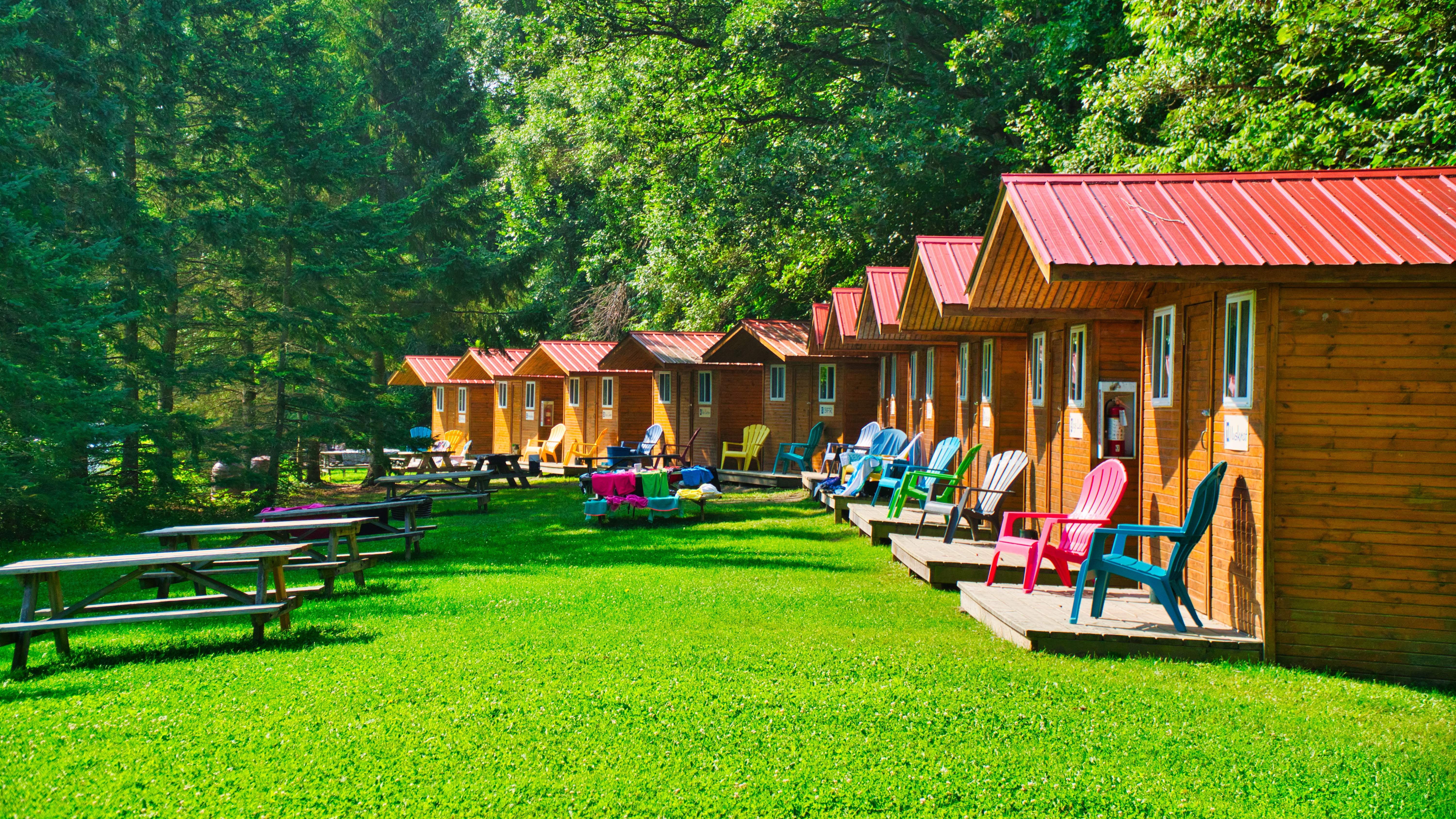 HDOntarioOttawa RiverOWL Rafting Cabins