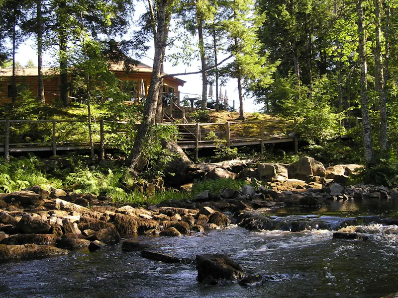 HotelNova ScotiaMersey River ChaletsCabin Fluss NS ac112 2