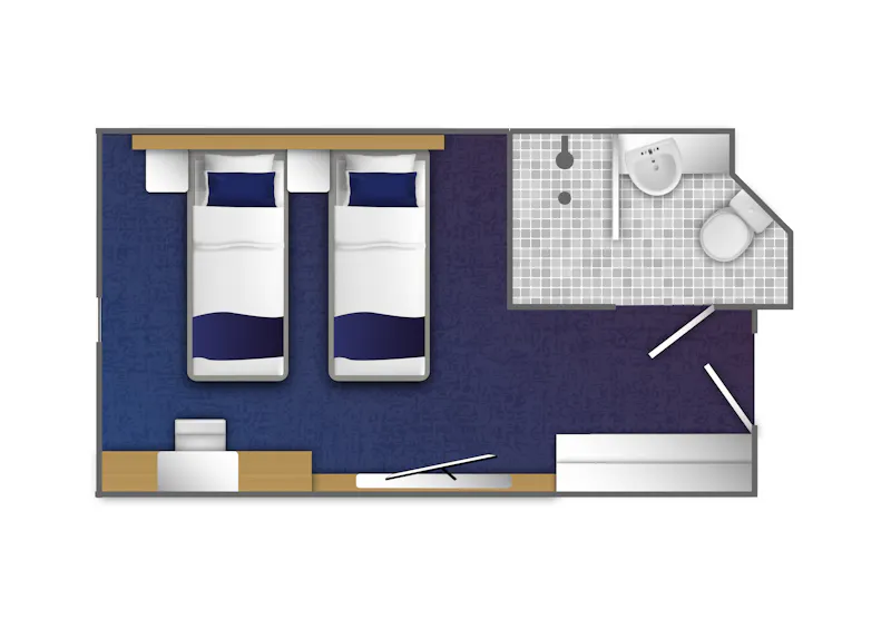 HDKreuzfahrtAdventure CanadaNW Passagecategory 2 albatros cabin cabin deck 3