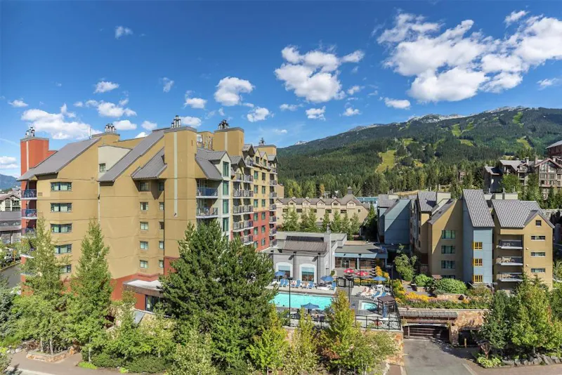 HotelBritish ColumbiaWhistlerHiltonAussenansicht