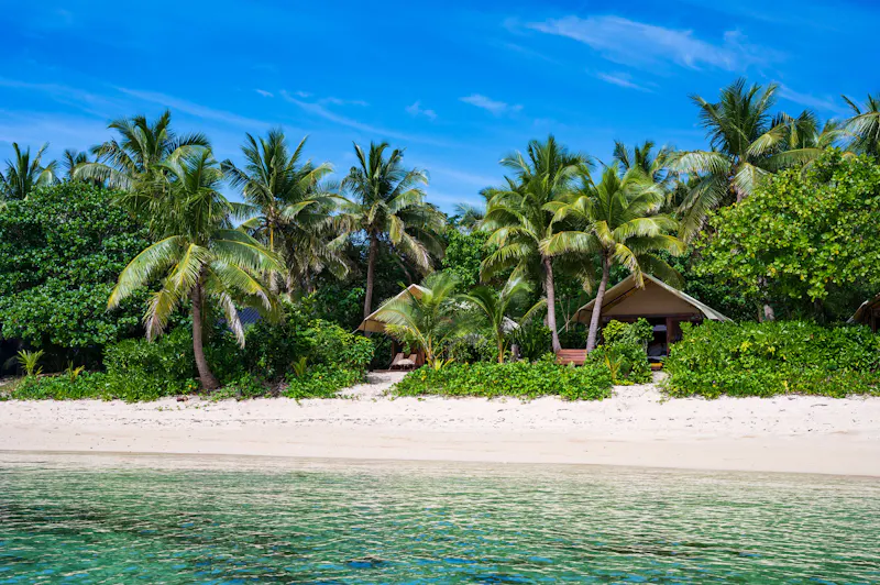 HDHotelFijiBarefoot Manta Island ResortStrand Bure 103174 OliverBolch TFJ