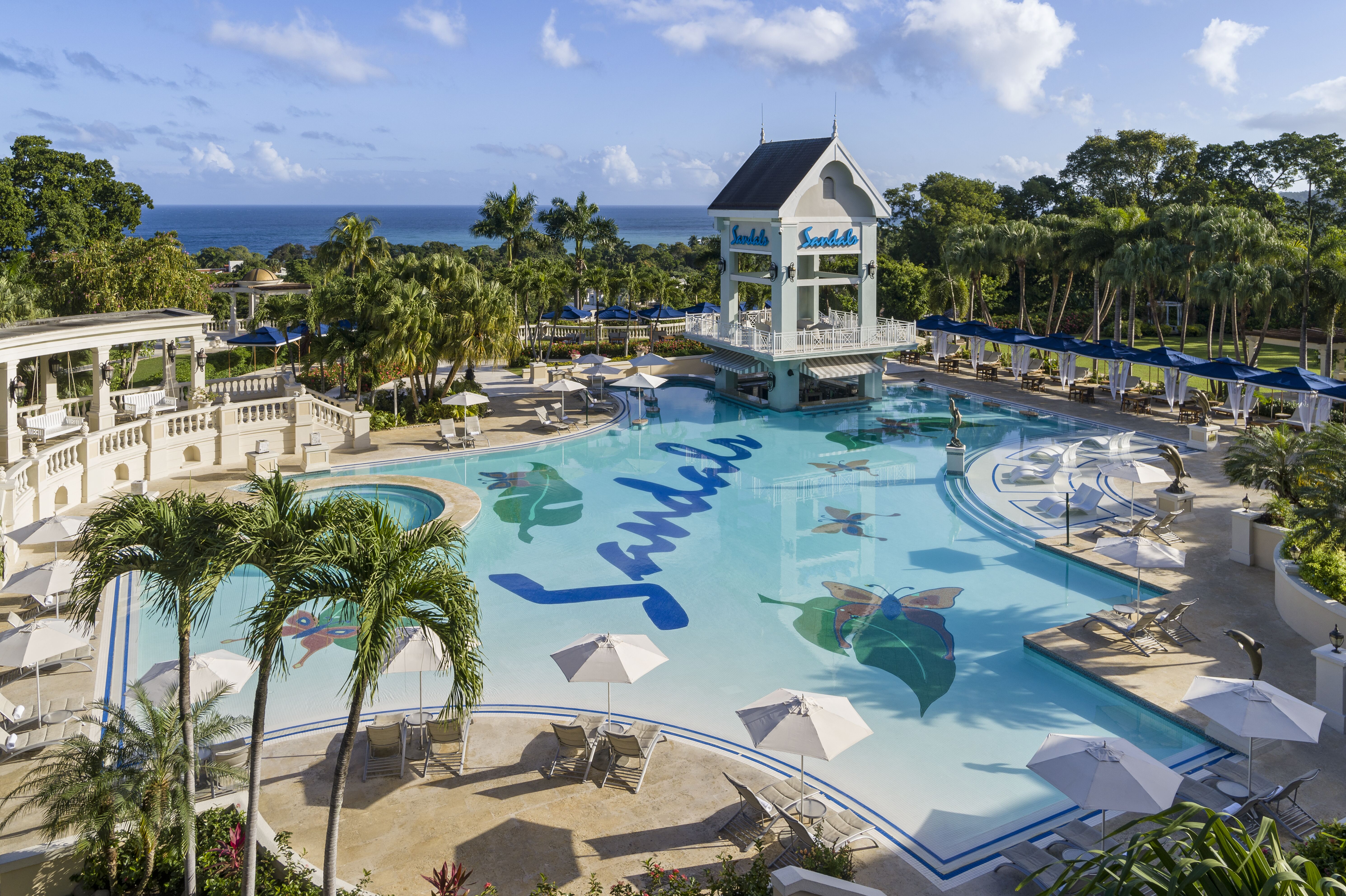 HDHotelJamaikaSandals Ochi Ocho RiosPool Main Pool