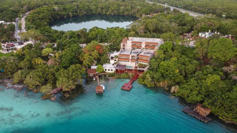 HotelMexicoQuintana RooBacalarAmainahAerial View