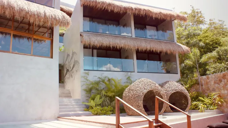 HotelMexicoQuintana RooBacalarAmainahAussenansicht