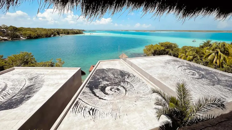 HotelMexicoQuintana RooBacalarAmainahAussicht