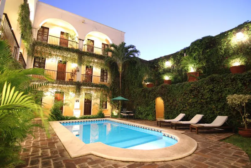 HotelMexicoYucatanMeridaLa Mision de Fray DiegoPool