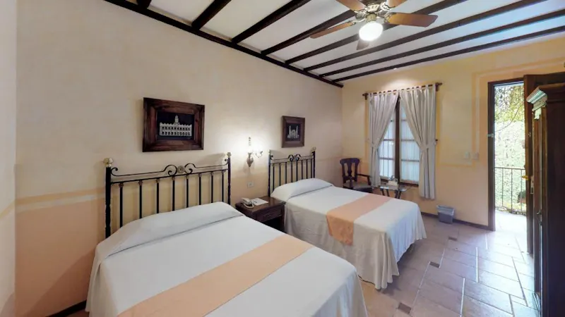 HotelMexicoYucatanMeridaLa Mision de Fray DiegoZimmerbeispiel