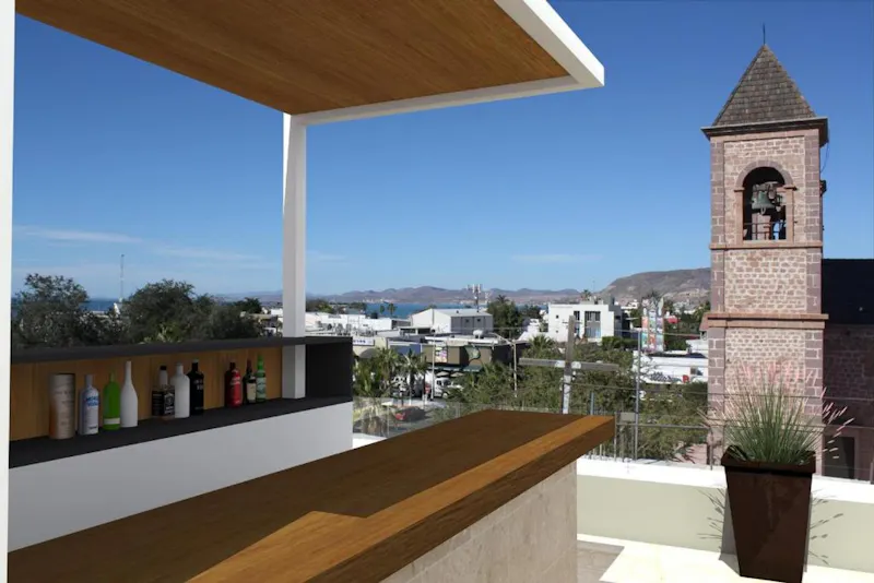 HotelMexicoBaja CaliforniaLa PazHotel CatedralDachterasse