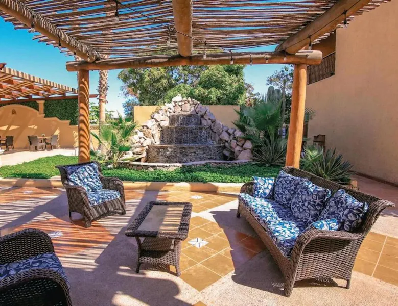 HotelMexicoBaja CaliforniaLoretoHacienda SuitesLounge Terrasse