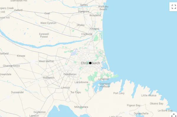 Karte 15 Tage Neuseeland mit dem Campervan entdecken